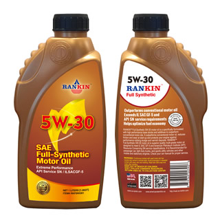 RANKIN 雷擎 金星 5W-30 1L API SN級(jí) 全合成汽車潤(rùn)滑油